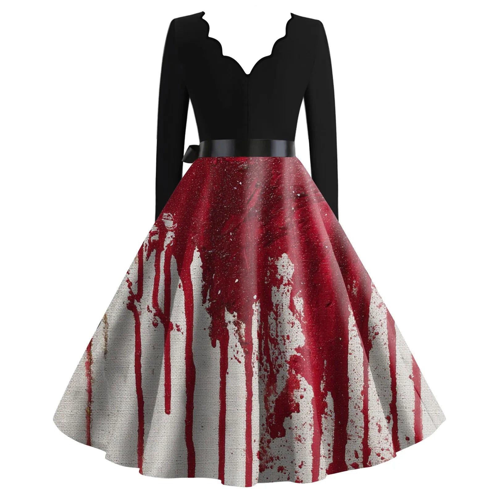 Halloween Print Dress